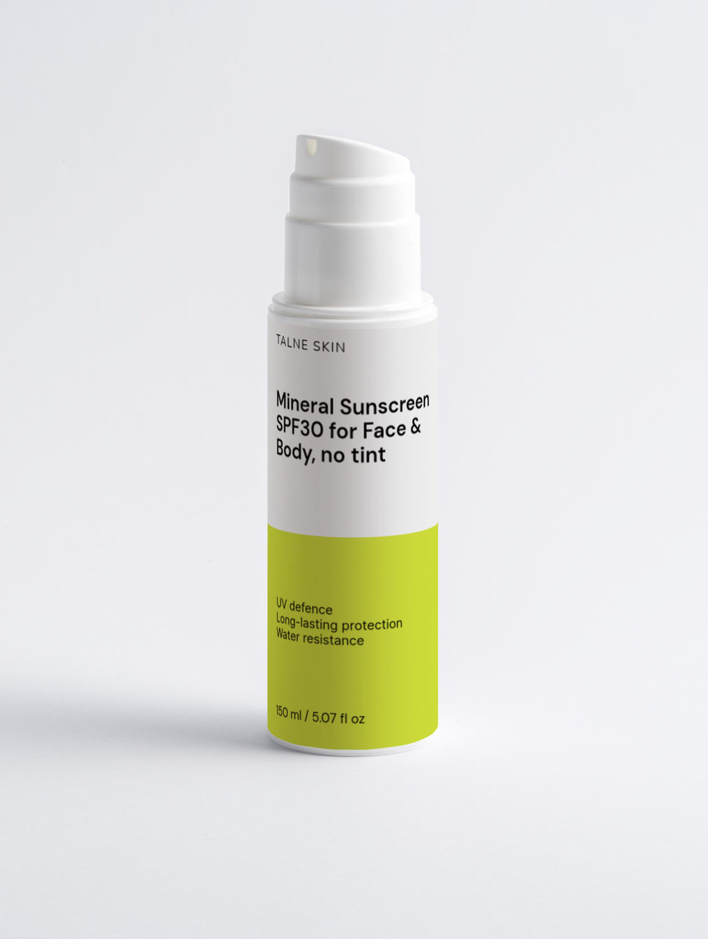 Mineral Sunscreen SPF30 for Face & Body, no tint